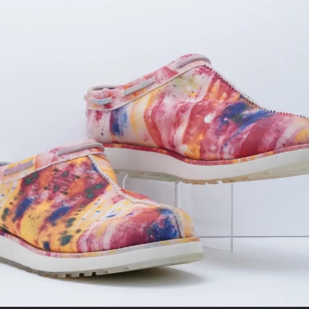 UGG X Ovadia Tasman Tie Dye Men Slippers #7